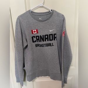 Canada Basketball Nike crew neck